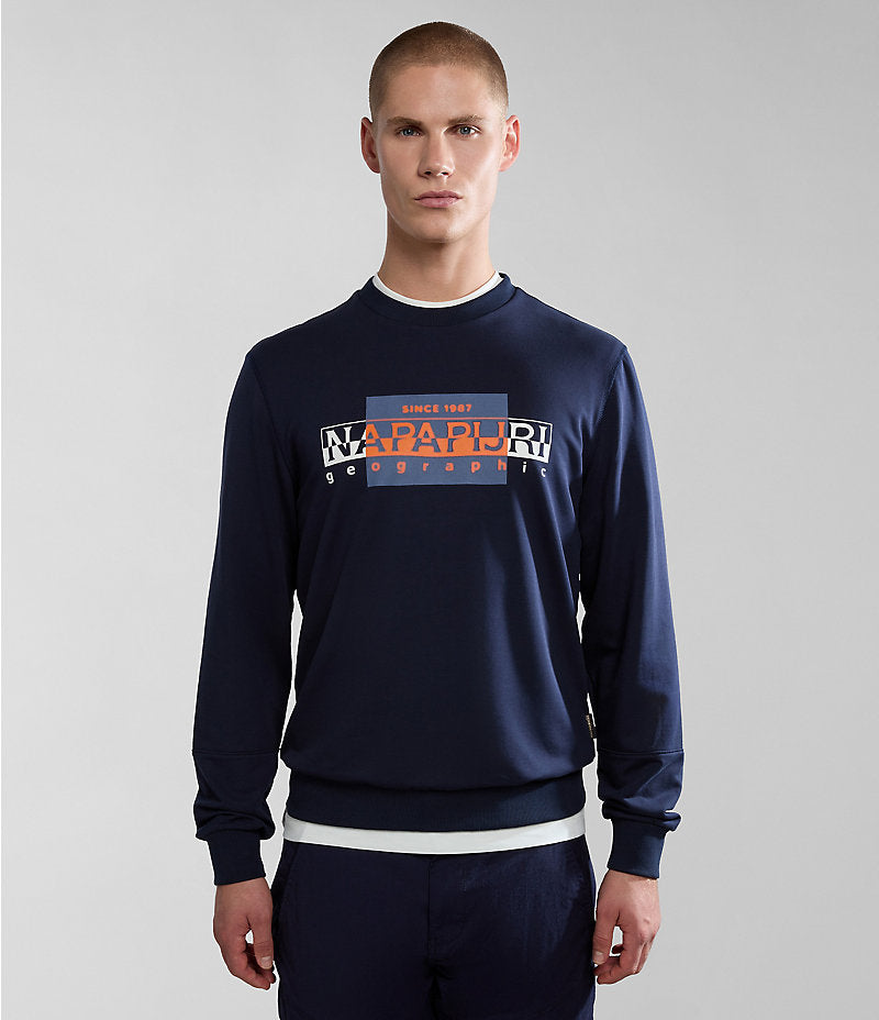 Napapijri Smallwood Sweatshirt Blue Marine
