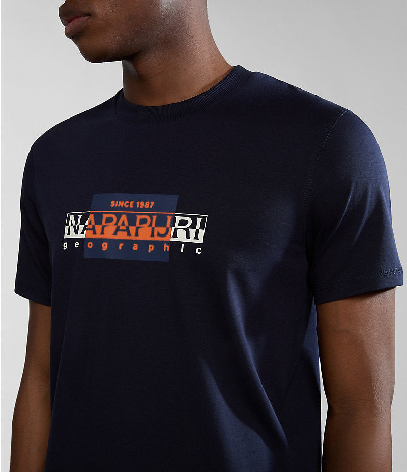 Napapijri Smallwood T-shirt Blue Marine