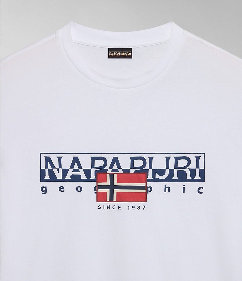 Napapijri Aylmer T-Shirt Bright White