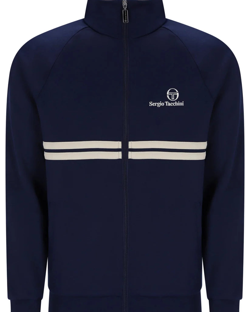 Sergio Tacchini STM21139 New Dallas Track Top 563 - Maritime Blue/Peyote