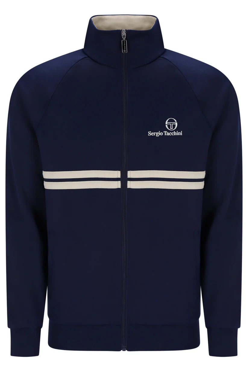Sergio Tacchini STM21139 New Dallas Track Top 563 - Maritime Blue/Peyote