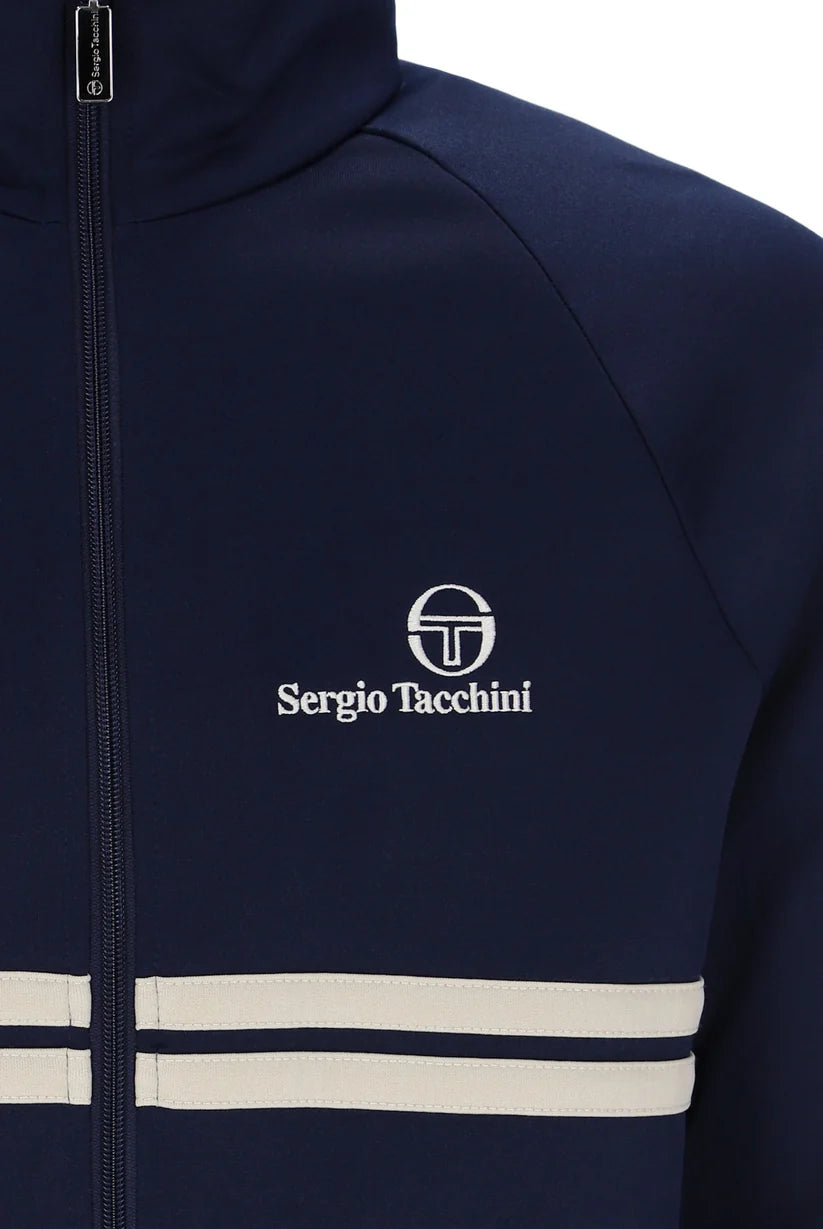 Sergio Tacchini STM21139 New Dallas Track Top 563 - Maritime Blue/Peyote