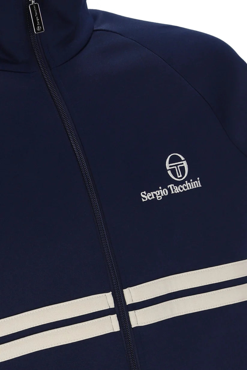 Sergio Tacchini STM21139 New Dallas Track Top 563 - Maritime Blue/Peyote