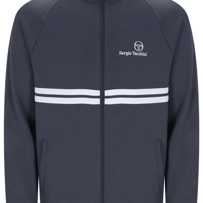 Sergio Tacchini STM21139 New Dallas Track Top 596 - Turbulence/White/Black