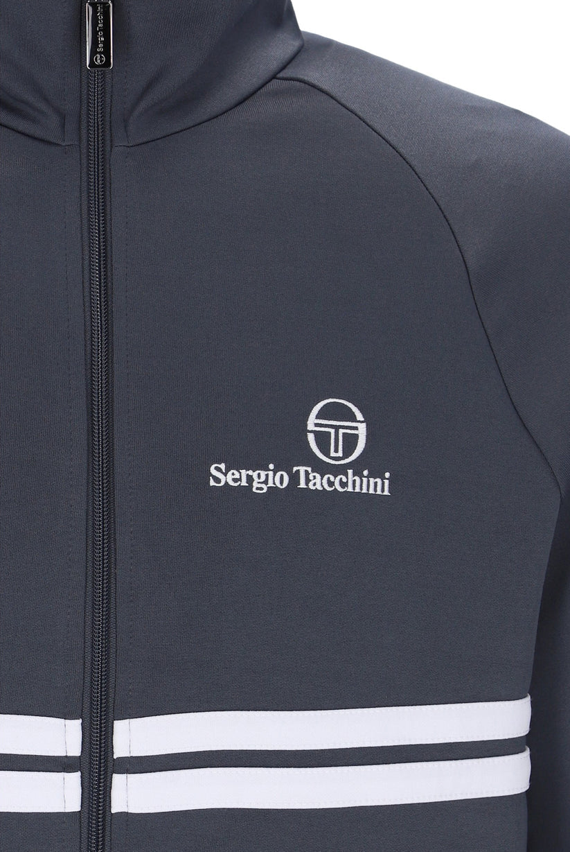 Sergio Tacchini STM21139 New Dallas Track Top 596 - Turbulence/White/Black