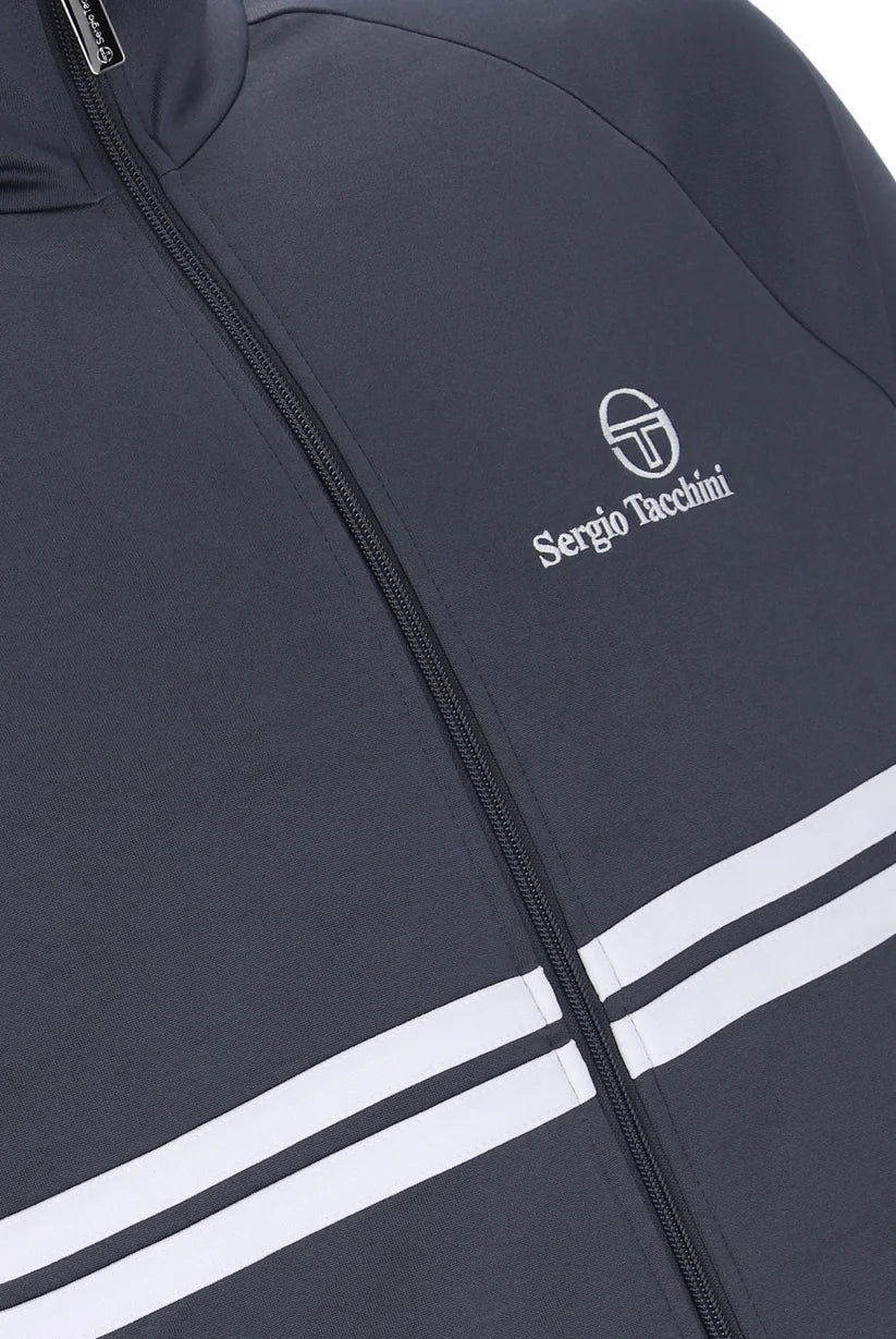 Sergio Tacchini STM21139 New Dallas Track Top 596 - Turbulence/White/Black