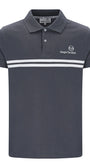 Sergio Tacchini STM1140 New Supermac Polo Shirt 595 - Turbulence/White