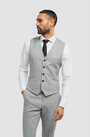 Cavani Malibu Waistcoat Grey
