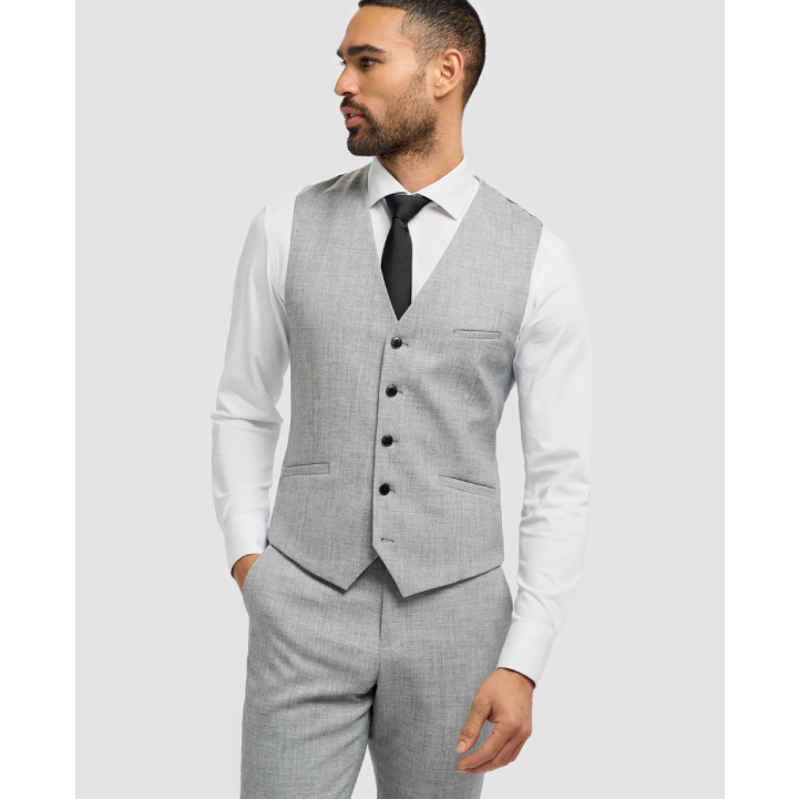 Cavani Malibu Waistcoat Grey