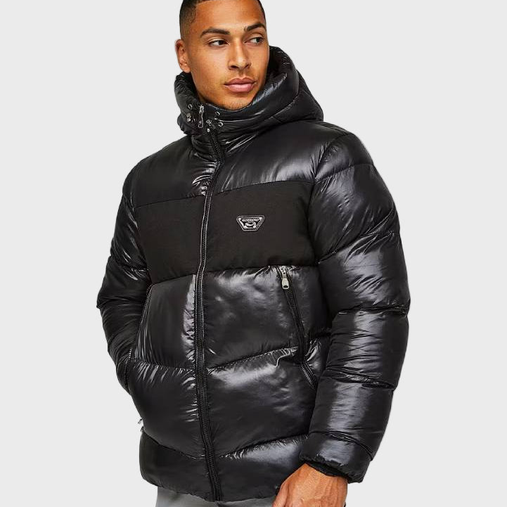 Alessandro Zavetti Catrio 2.0 Puffer Jacket Jet Black