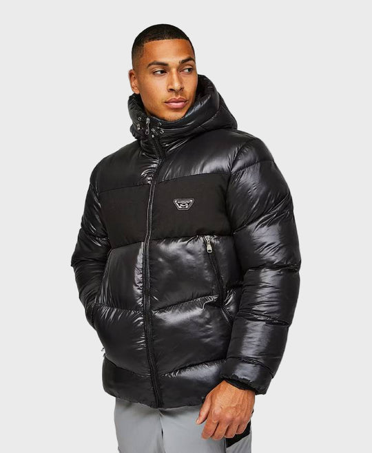 Alessandro Zavetti Catrio 2.0 Puffer Jacket Jet Black