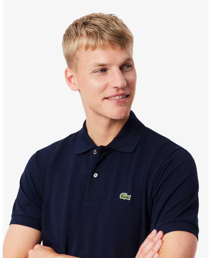 Lacoste Classic Fit L.12.12 Original Polo Shirt - 166 Midnight Blue