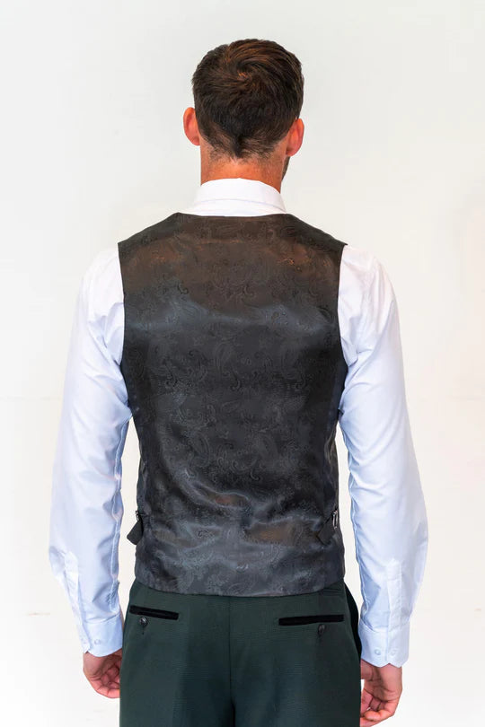Marc Darcy Bromley Waistcoat Olive