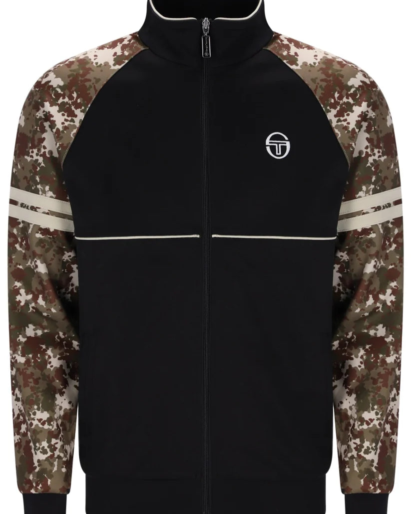 Sergio Tacchini STM14594 Orion Track Jacket 342 - Camo/Black