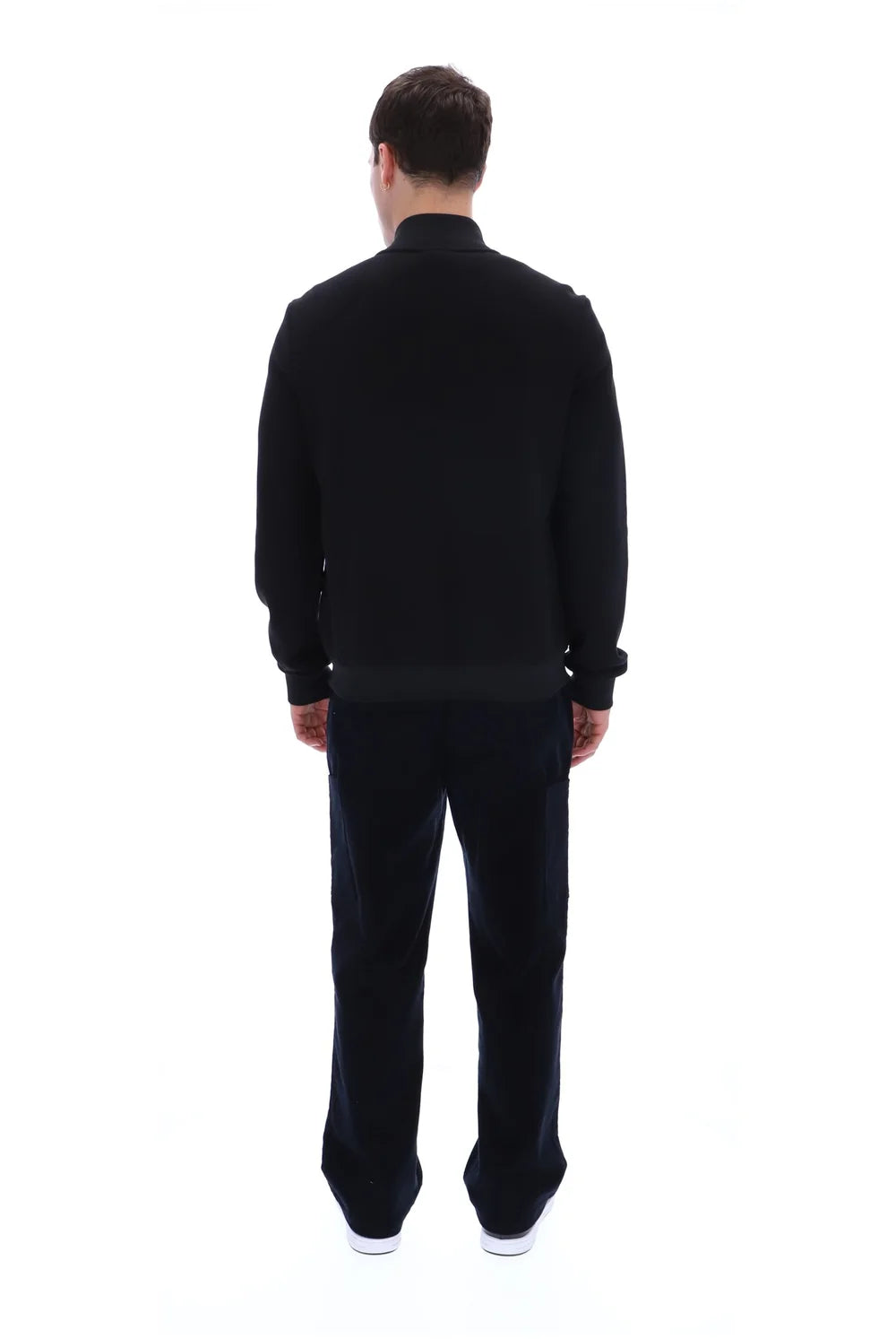 Fila FW26GM025 Oroza Full Zip Padded Jacket W Bamboo Badge 001 - Black