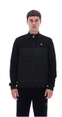 Fila FW26GM025 Oroza Full Zip Padded Jacket W Bamboo Badge 001 - Black