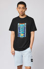 Weekend Offender PT1B02 Laces Graphic T-Shirt Black