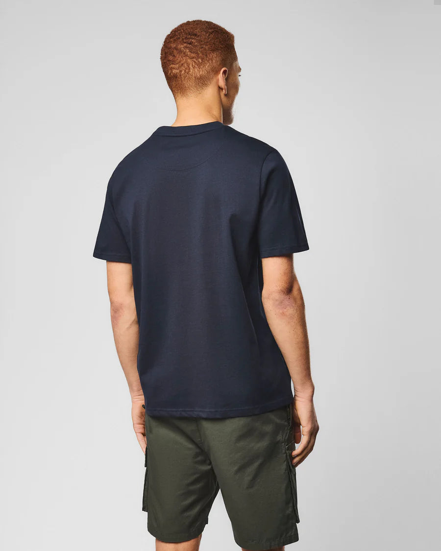 Weekend Offender PT1B03 Naz Tee Graphic T-Shirt - Navy