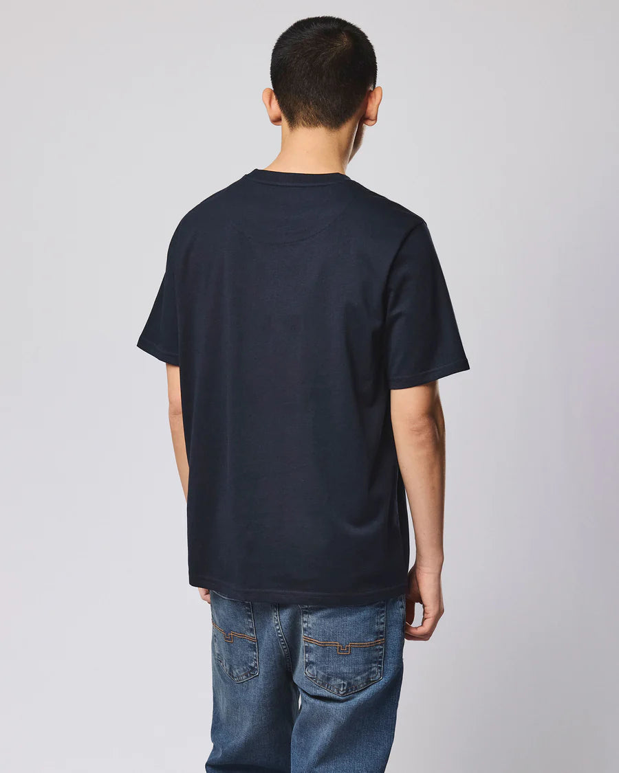 Weekend Offender PT1B06 D'arblay Graphic T-Shirt - Navy