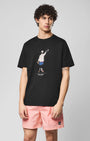 Weekend Offender PT1B17 Hassen Graphic T-Shirt - Black