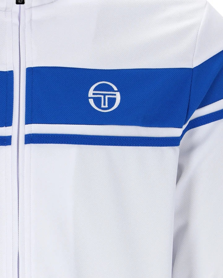 Sergio Tacchini STM14551 Damarindo Track Top 605 - White/Princess Blue