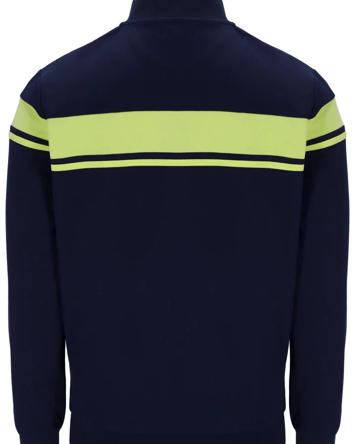 Sergio Tacchini STM14551 Damarindo Track Top 555 - Maritime Blue/Celery Green