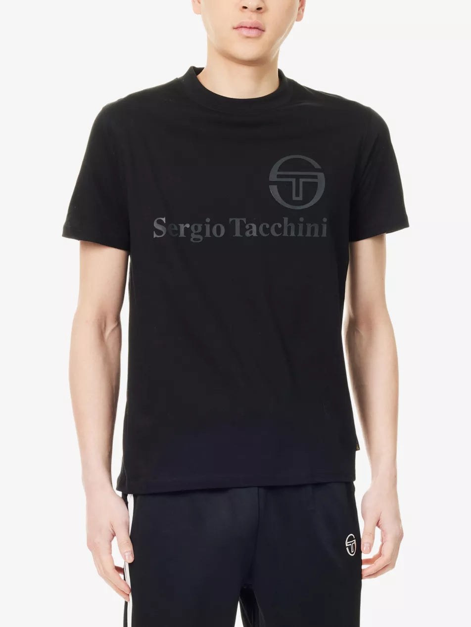 Sergio Tacchini STM12224 Lazio T-Shirt - Black
