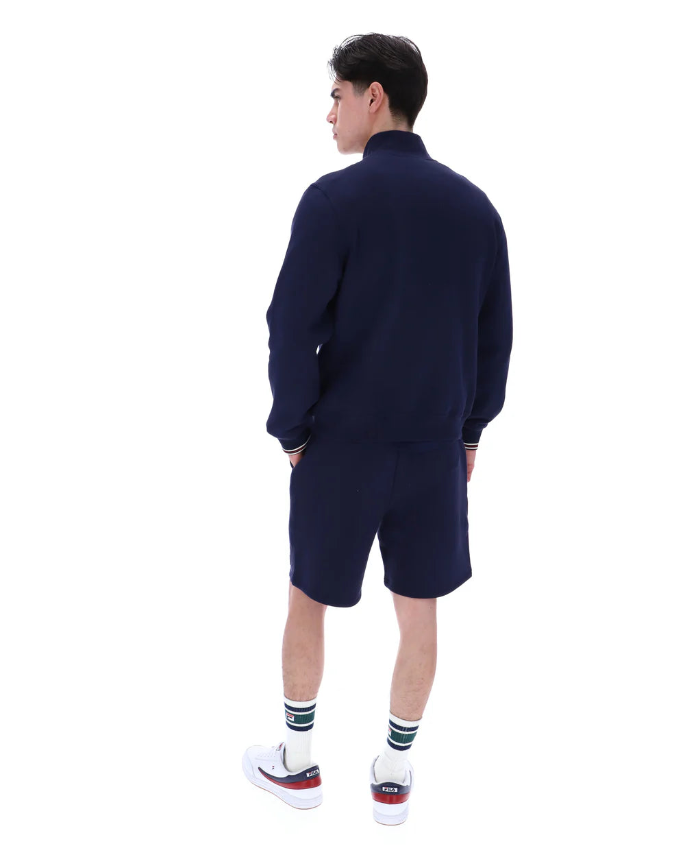 Fila SS25MH034 Ramy 1/4 Zip 410 - Fila Navy