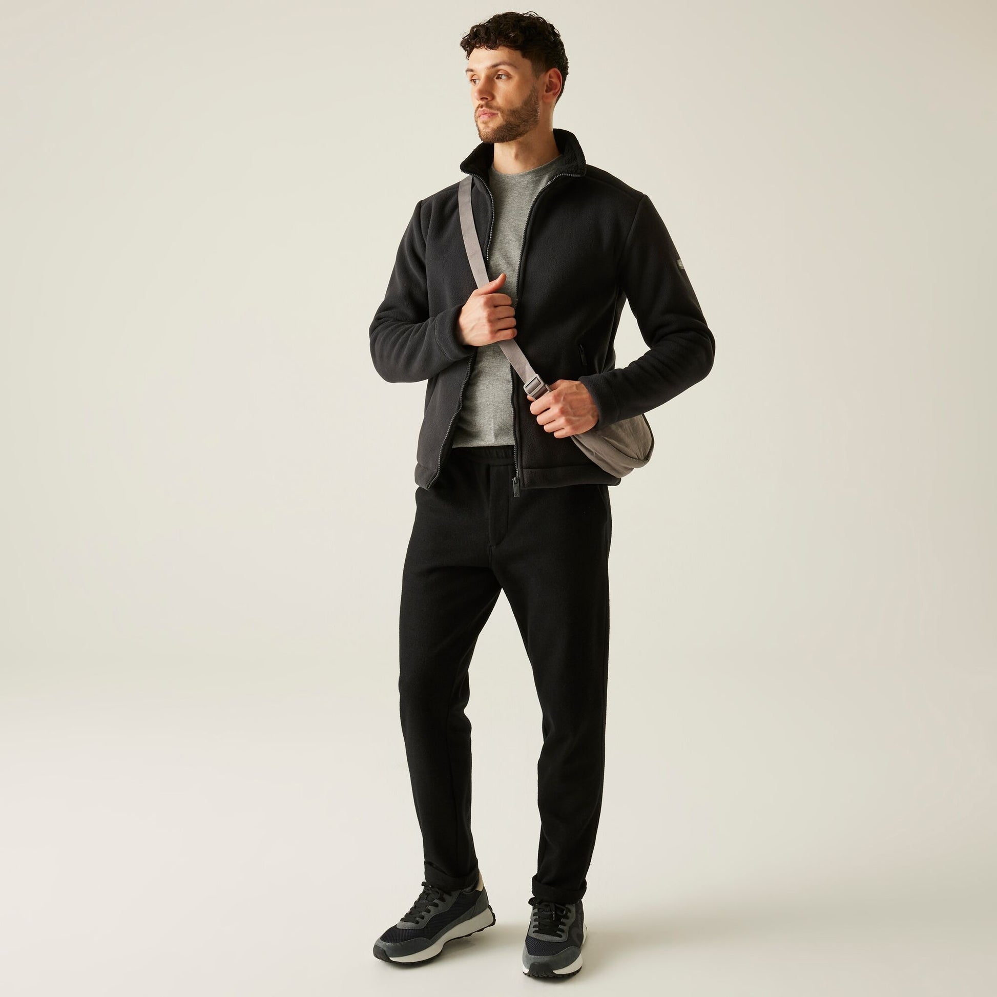 Regatta Garrian II Full Zip Fleece - Ash Grey