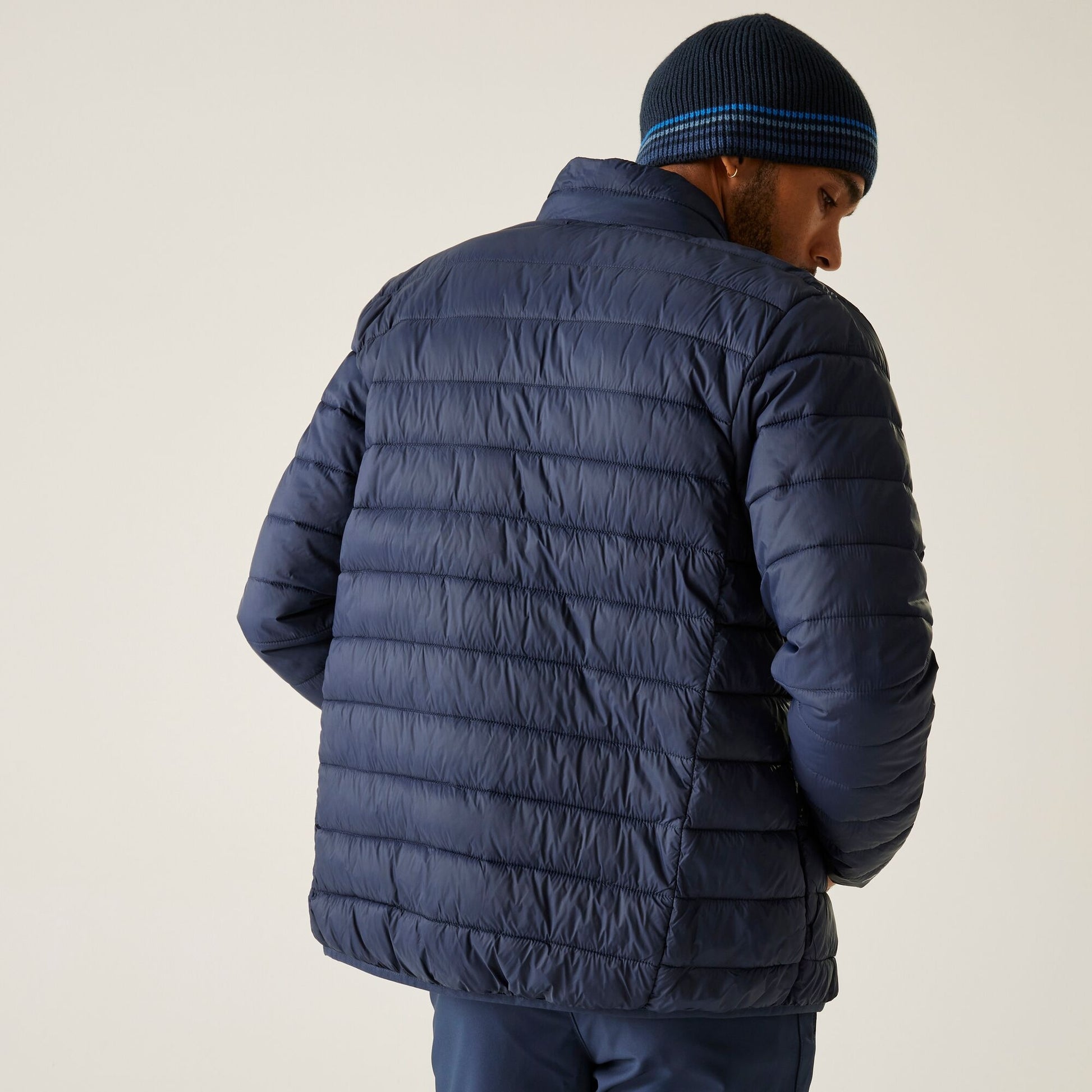Regatta Hooded Marizion Padded Jacket - Navy Blue