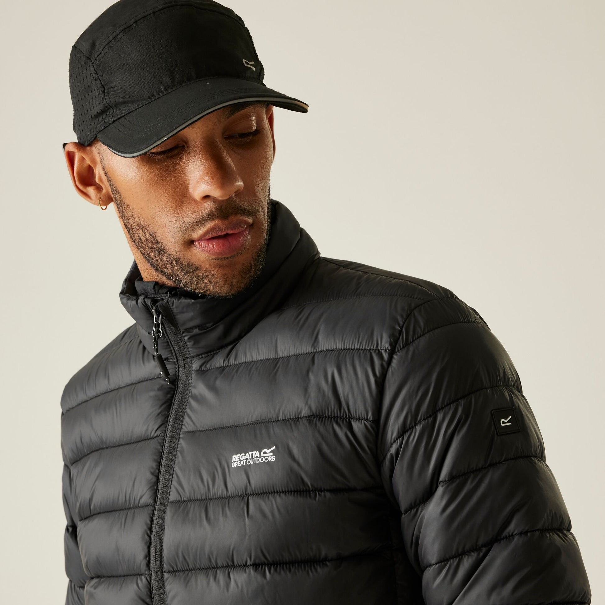 Regatta Hooded Marizion Padded Jacket - Ash Grey