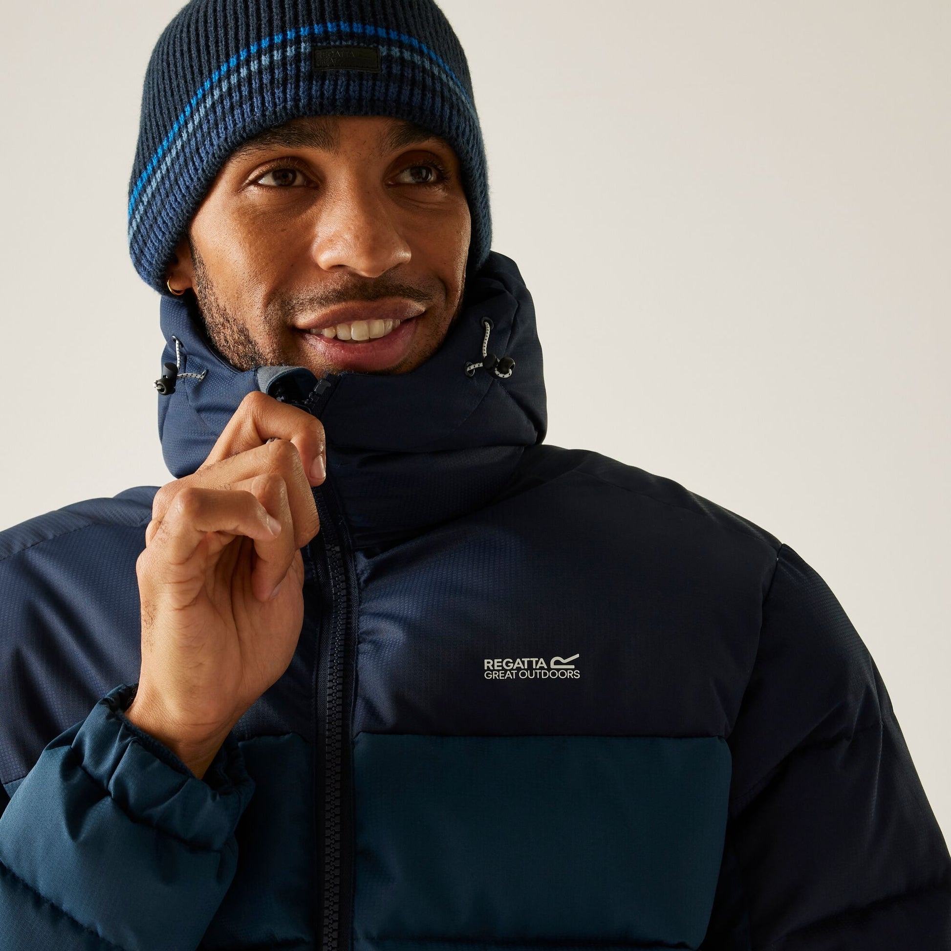 Regatta Aldthorn Padded Jacket- Navy Blue