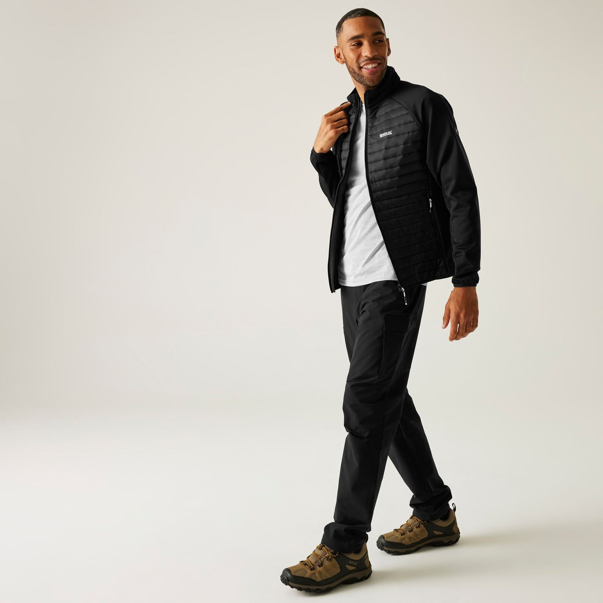 Regatta Clumber Hybrid Jacket - Black