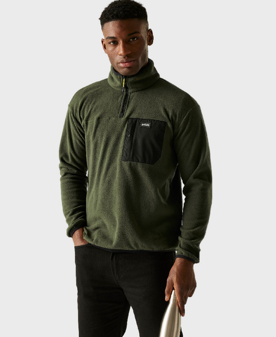Regatta Frankie Half Zip Fleece - Dark Khaki