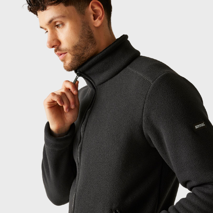 Regatta Garrian II Full Zip Fleece - Ash Grey