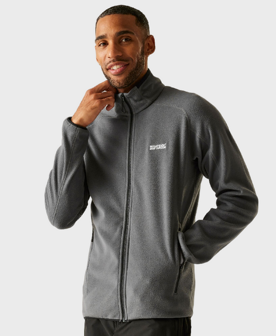 Regatta Hadfield Full Zip Fleece - Seal Grey