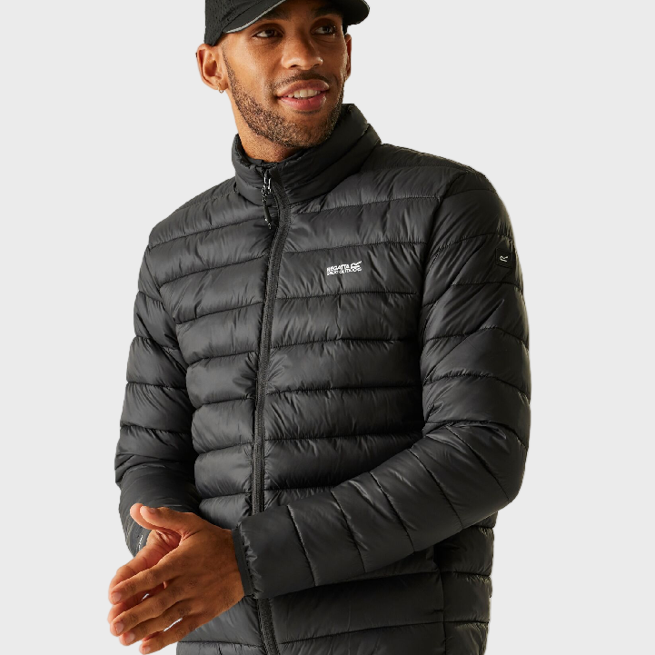 Regatta Hooded Marizion Padded Jacket - Ash Grey