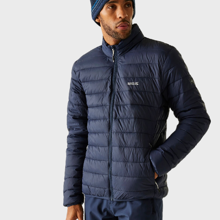 Regatta Hooded Marizion Padded Jacket - Navy Blue