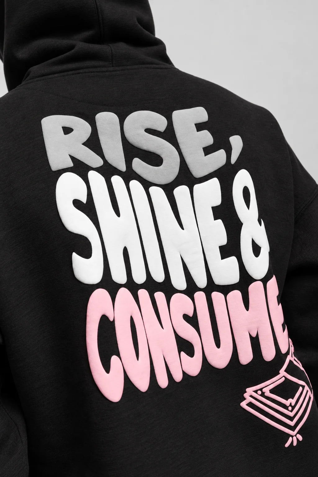 Fresh Flavours Rise Hoodie - Black