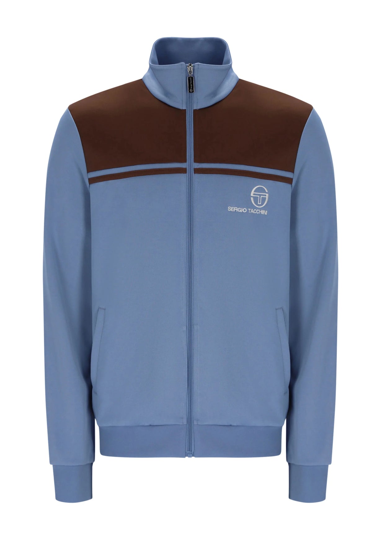 Sergio Tacchini STM21348 New Y/L Track Top 485 - Country/Potting Soil