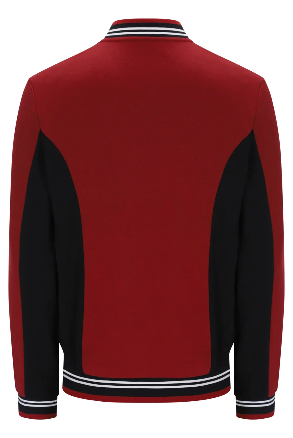 Fila LM161RN1 Settanta Baseball Track Jacket 553 - Sundried Tomato/Black