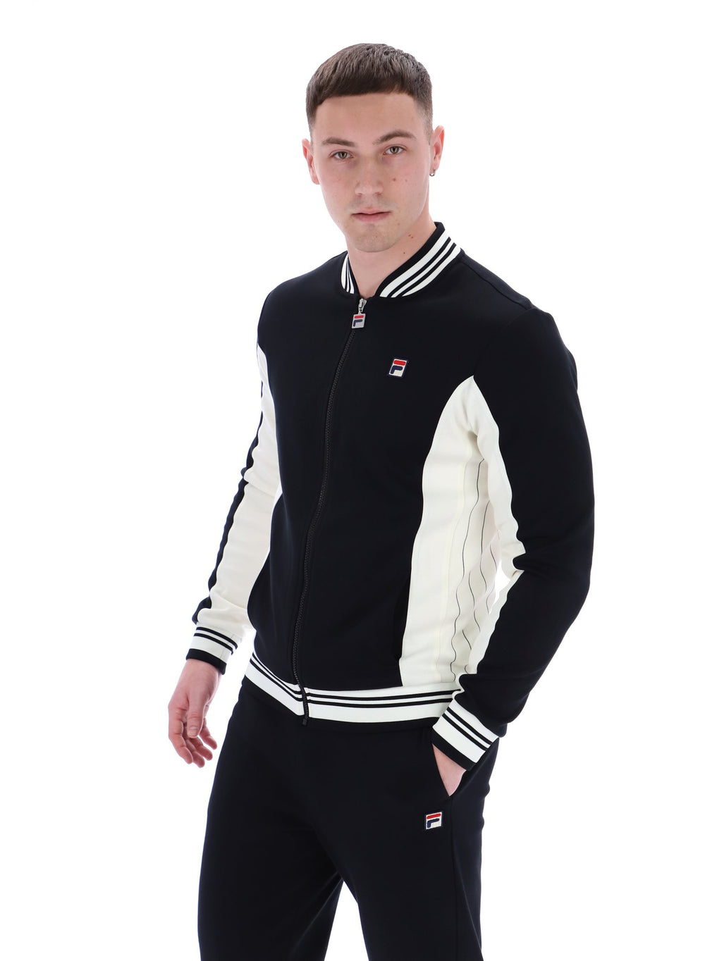 Fila Settanta Track Top 005 Black/Gardenia