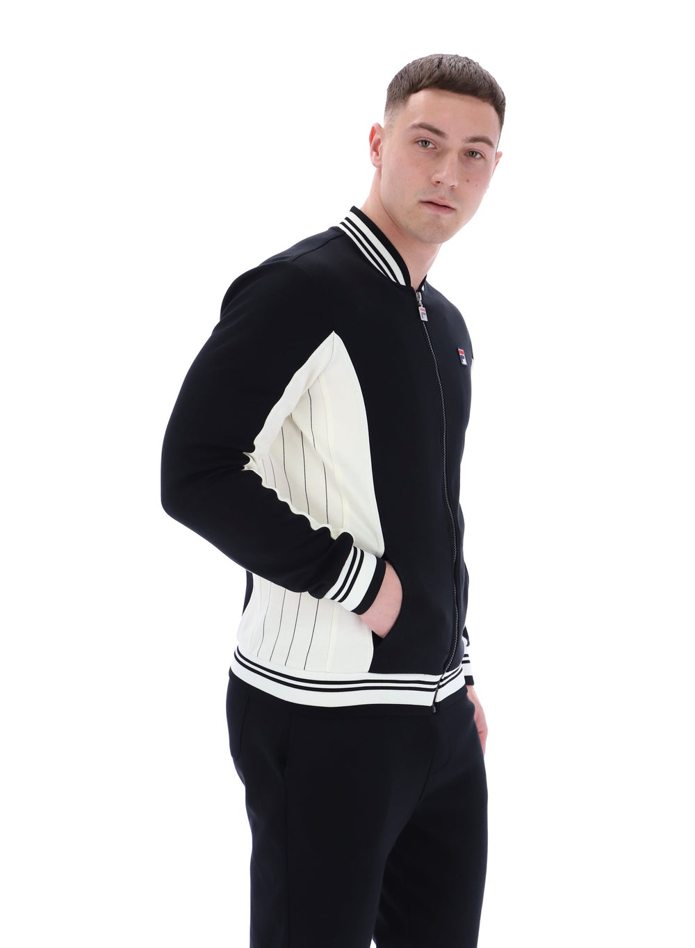 Fila Settanta Track Top 005 Black/Gardenia