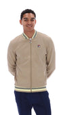 Fila LM161RN1 Settanta Baseball Track Jacket 223 Chinchilla/Double Cream