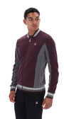 Fila LM161RN1 Settanta Baseball Jacket 277 - Fudge/Gunmetal/White