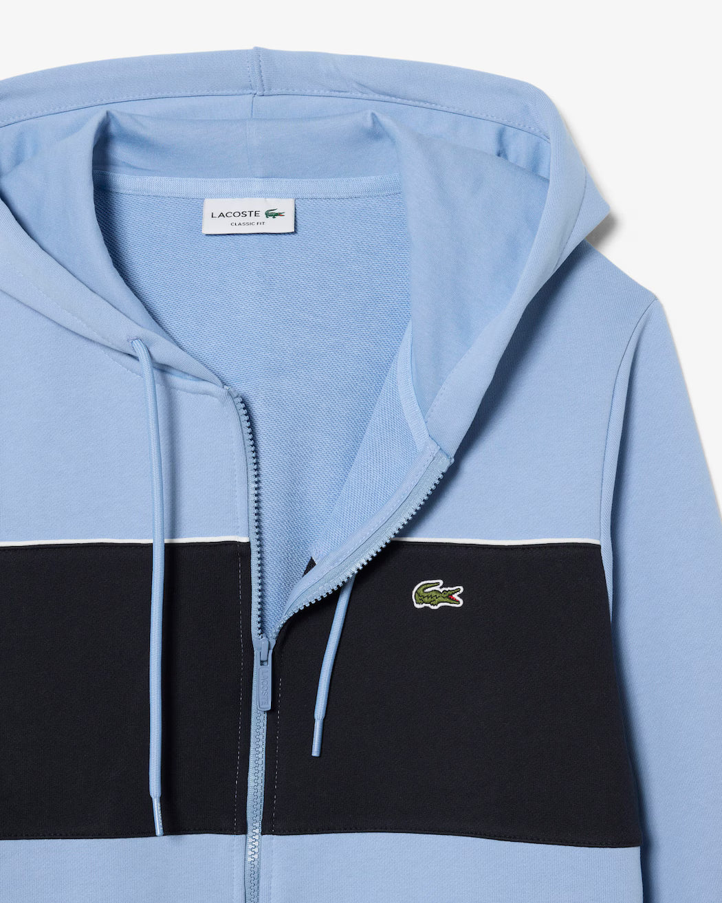Lacoste SH0892-00 Zipped Hoodie 3PT - Aphylla/Blackbird
