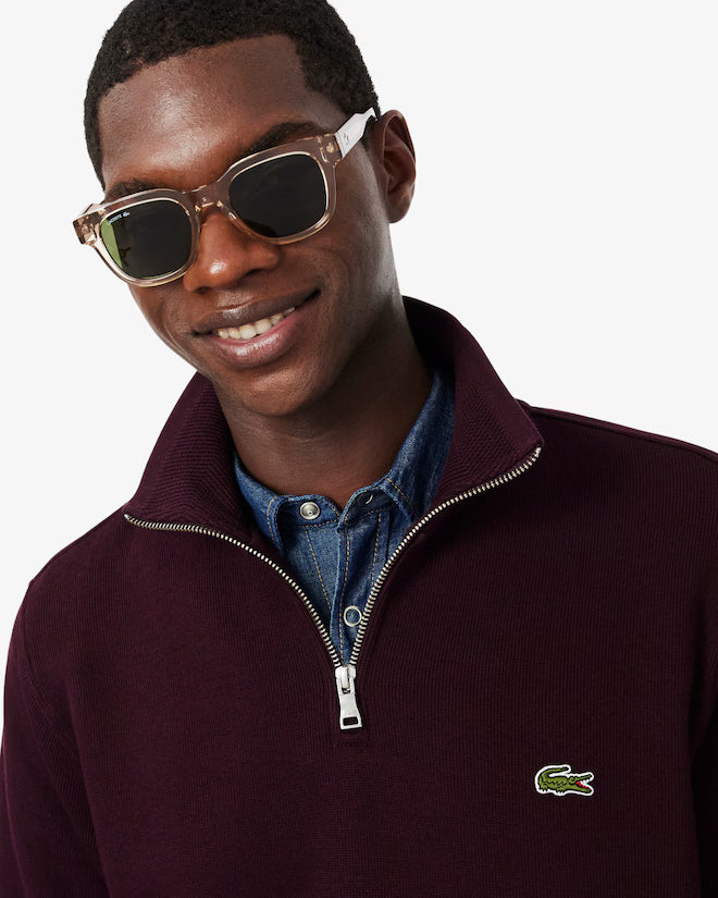 Lacoste SH1927-00 AD368 Half-Zip Sweatshirt 3KE - Oxalis