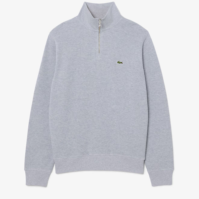 Lacoste SH1927-00 AD368 Half-Zip Sweatshirt CCA - Silver Chine