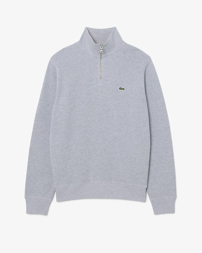 Lacoste SH1927-00 AD368 Half-Zip Sweatshirt CCA - Silver Chine