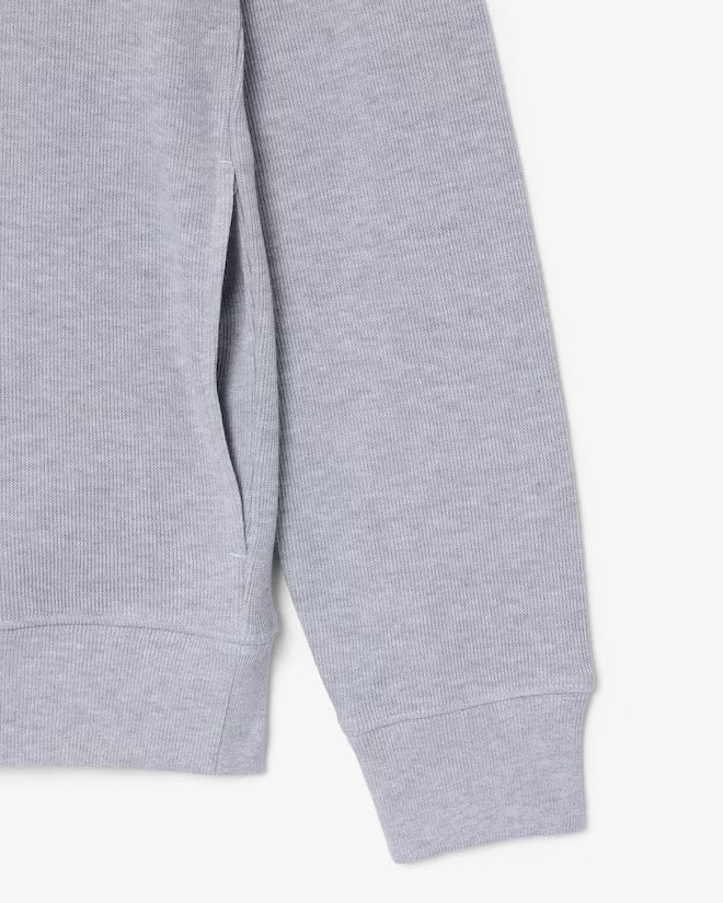 Lacoste SH1927-00 AD368 Half-Zip Sweatshirt CCA - Silver Chine